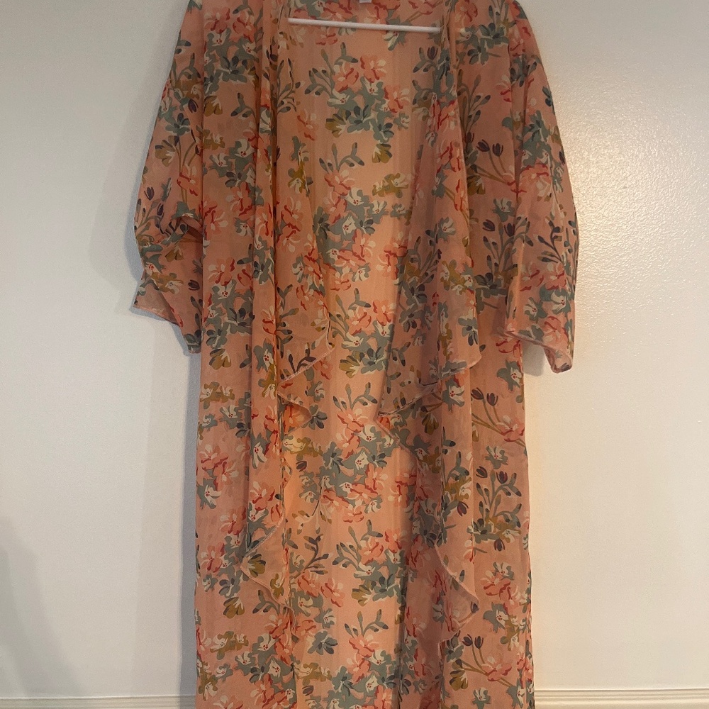 LuLaRoe | kimono| summer | duster | swimsuit cover